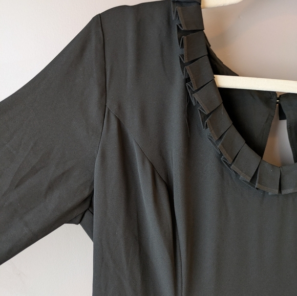 The Limited Collection Black Chiffon Dress sz M NWT - Picture 3 of 15